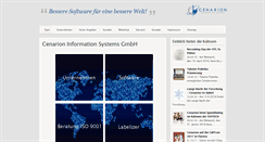 Desktop Screenshot of cenarion.com